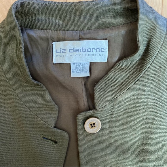 Vintage Blazer Liz Claiborne Made In 🇺🇸 - Picture 3 of 6